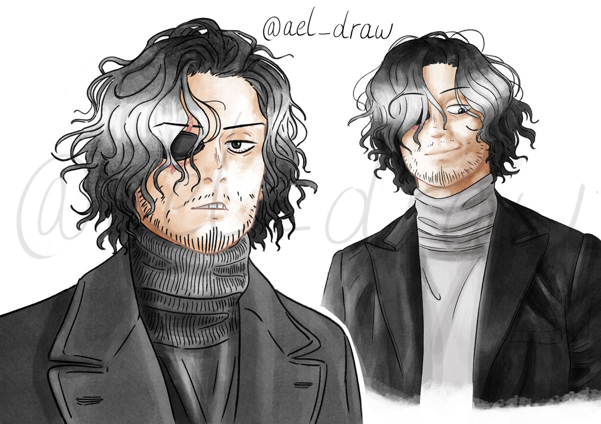 Ael_draw_'s tweet photo. Short haired Aizawa is back!! 🫶🏻 https://t.co/z8e5K2oycu
