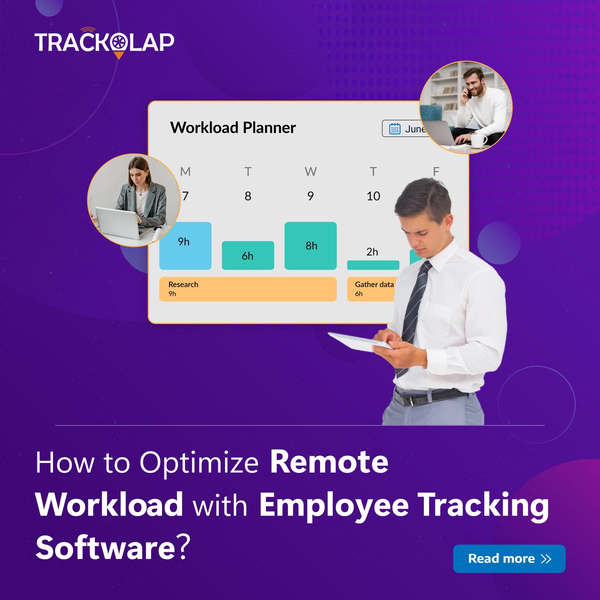trackolap's tweet image. How to optimize remote workload with employee tracking software?
Read to Know more: lnkd.in/g6v64kxc
Request a Free Demo Now: lnkd.in/dmk4qWiu
#Employeetrackingsoftware #Employeeworktrackingsystem #Employeeproductivitytracker