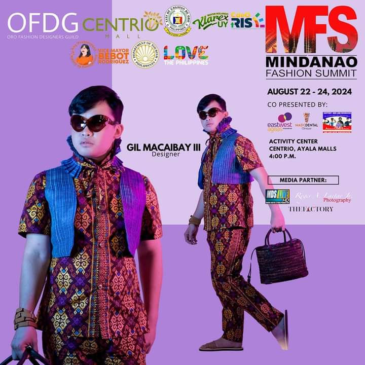 iloveMFS's tweet photo. Step into the world of haute couture at the Mindanao Fashion Summit 2024! 

Join us from August 22-24 at the Activity Center, @AyalaCentrio, as we celebrate the fusion of tradition and innovation. Witness the brilliance of local designers and the elegance of their creations. https://t.co/bLgBGPSjIn