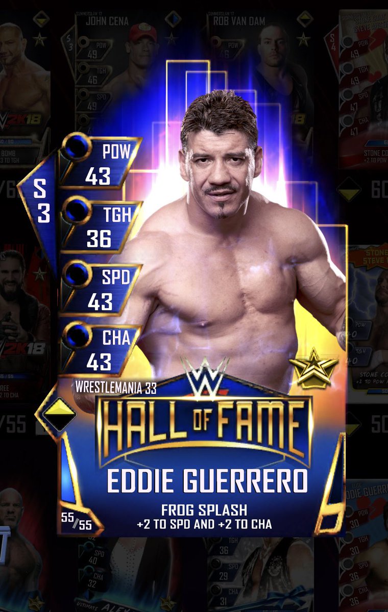JTJudgment's tweet photo. @WWESuperCard Just some of my favourites as I have way too many to show 😆 also please bring back season 1 throwbacks 😊 https://t.co/rqIMpBDzVm