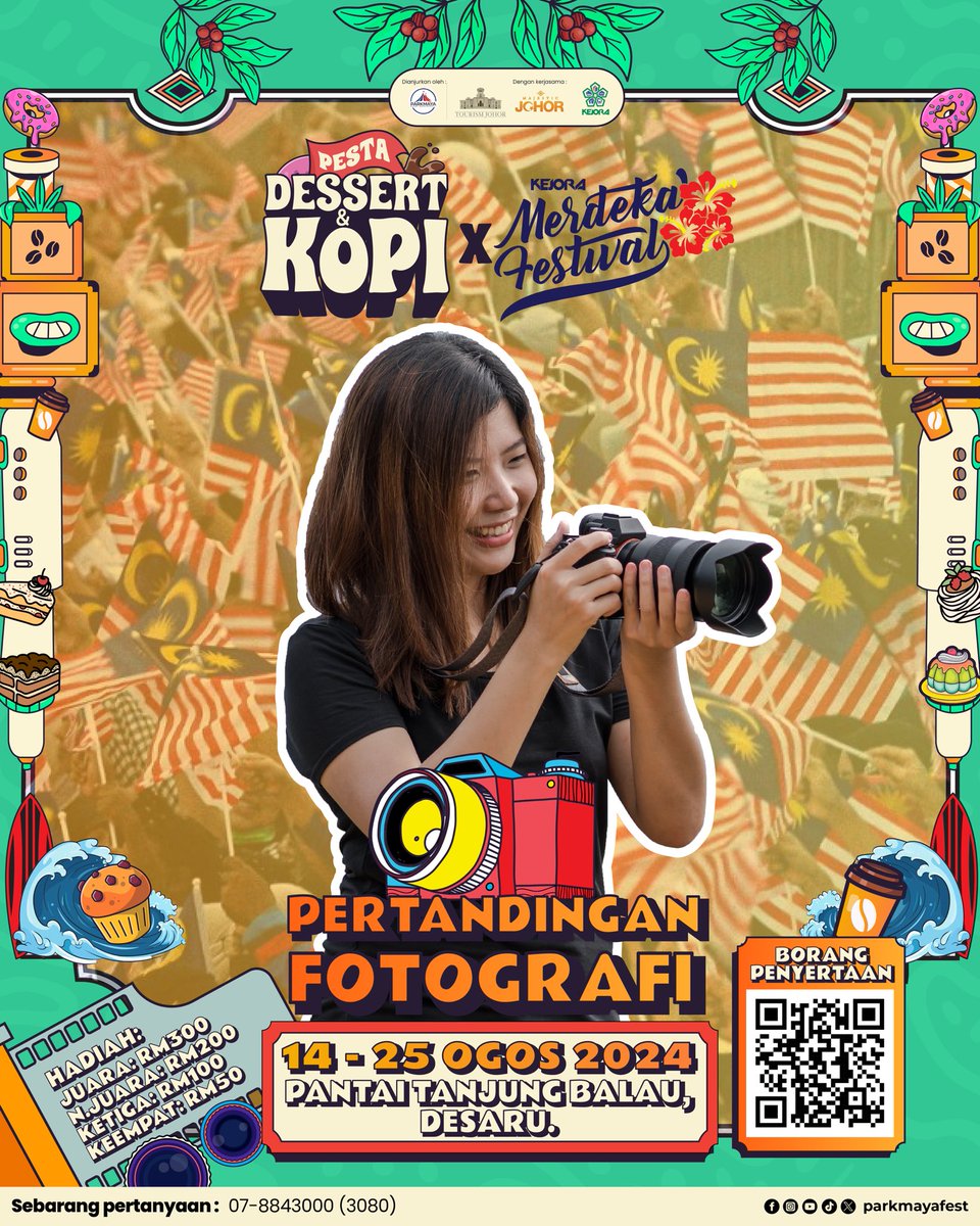 parkmaya_fest's tweet photo. Ada member power photography tak? Mention diorang jap kat sini 😍😍 mana tahu rezeki diorang untuk menang pertandingan fotografi ni 🥳 https://t.co/XPiH7fcdBw