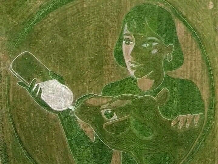 Une fresque met à l’honneur les #agricultrices : les <a href="/JeunesAgris25/">JeunesAgrisDoubs</a> célèbrent à leur manière  le rôle des #femmes en #agriculture 
estrepublicain.fr/culture-loisir…