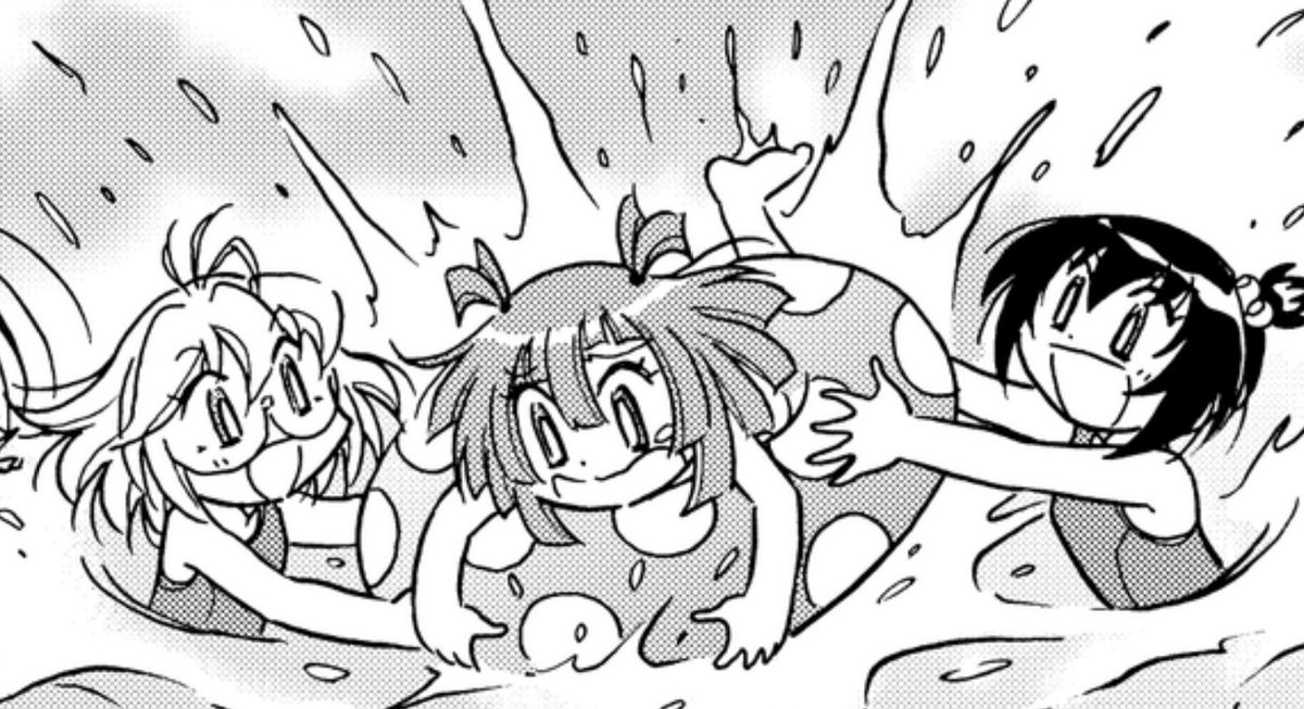 最新話は羽仁衣ちゃん大活躍回!
努力、友情、メカ、ドッジ!こした先生節大爆発です!
https://t.co/zljTQZaAs2
#ドッジ弾子 #ドッジ弾平