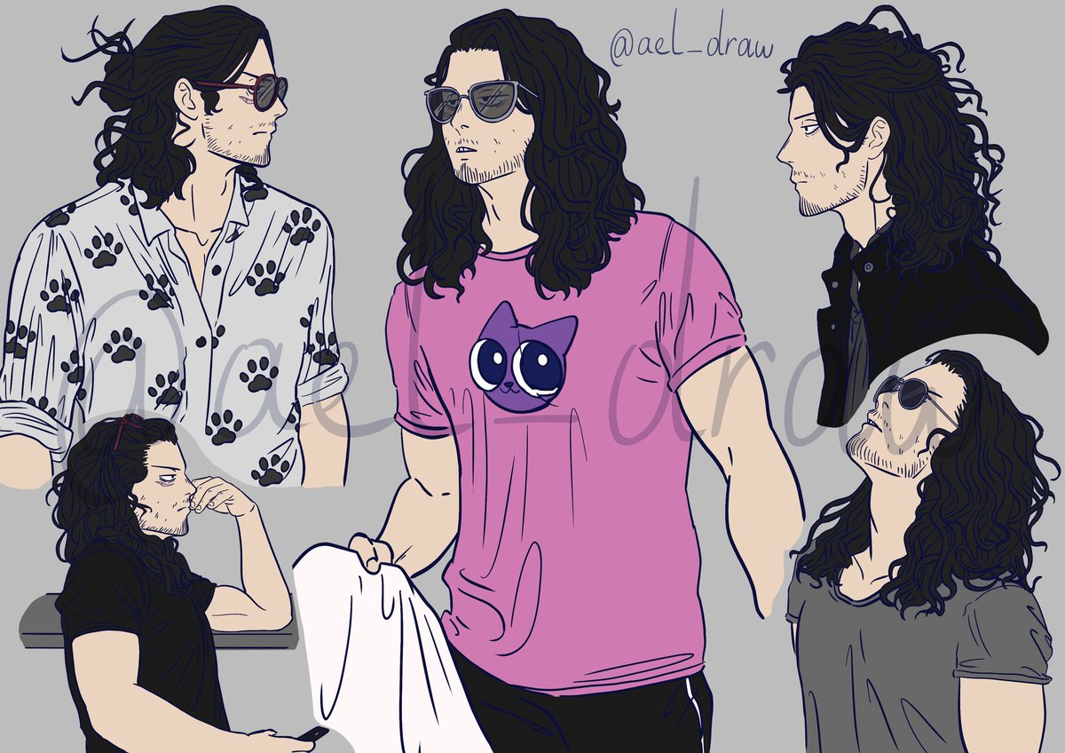 Ael_draw_'s tweet photo. @MochiDKBK_322 I draw him a lot actually, so I've selected a few of what I've made so far, and these are my favorite 🥹 https://t.co/iPvCfOMBnj