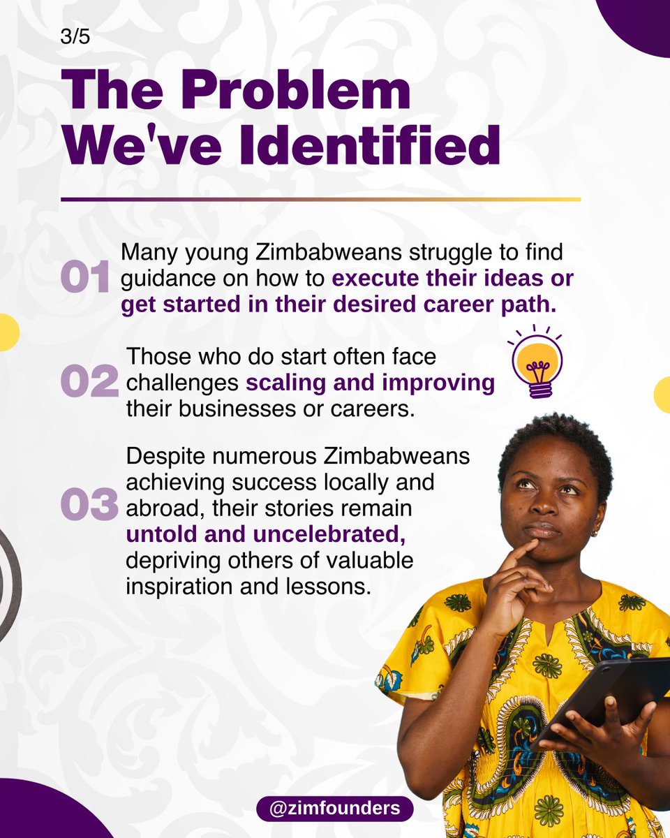 zimfounders's tweet photo. At ZimFounders, we are dedicated to amplifying success stories, providing valuable resources, and fostering a supportive community. Join us in empowering the next generation of entrepreneurs, professionals, leaders and change-makers! 🇿🇼

#ZimFounders #Zimbabwe #zimbabwe🇿🇼 https://t.co/qUWHwWrt9n