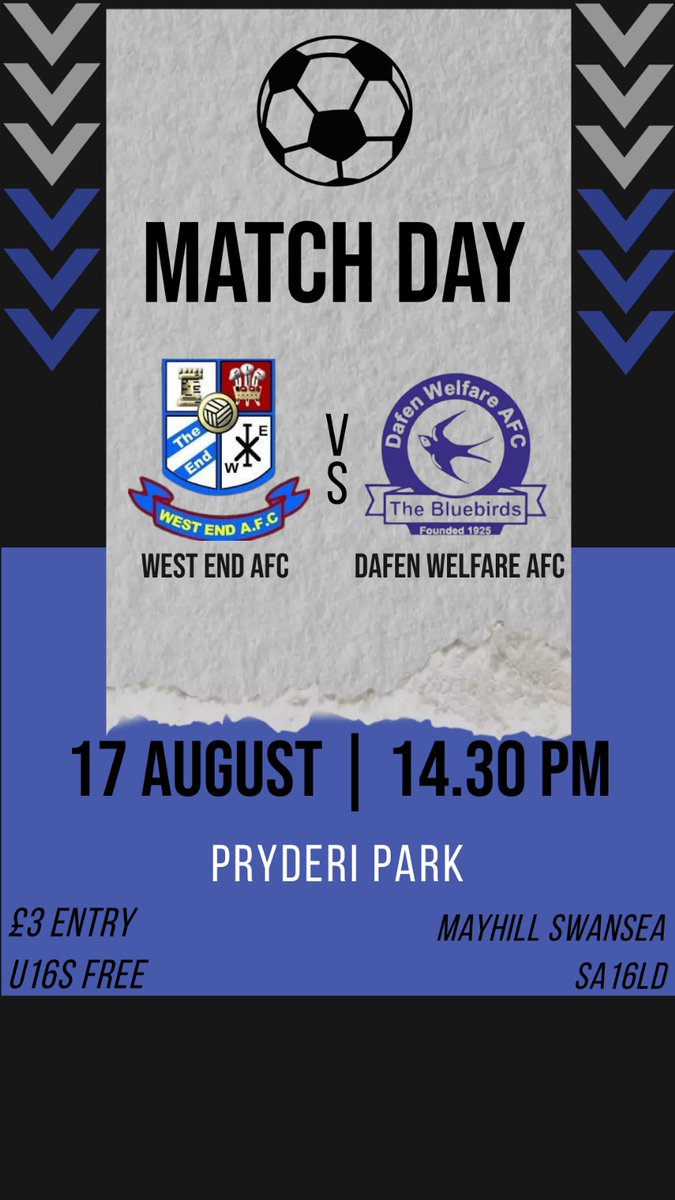 leighsutt_84's tweet photo. We are home today ....
We welcome @dafenafc to the home of West end fc ...
@AllWalesSport @PremierWales
#blueblood #uptheend #football #swansea https://t.co/n3rMg1pwxO