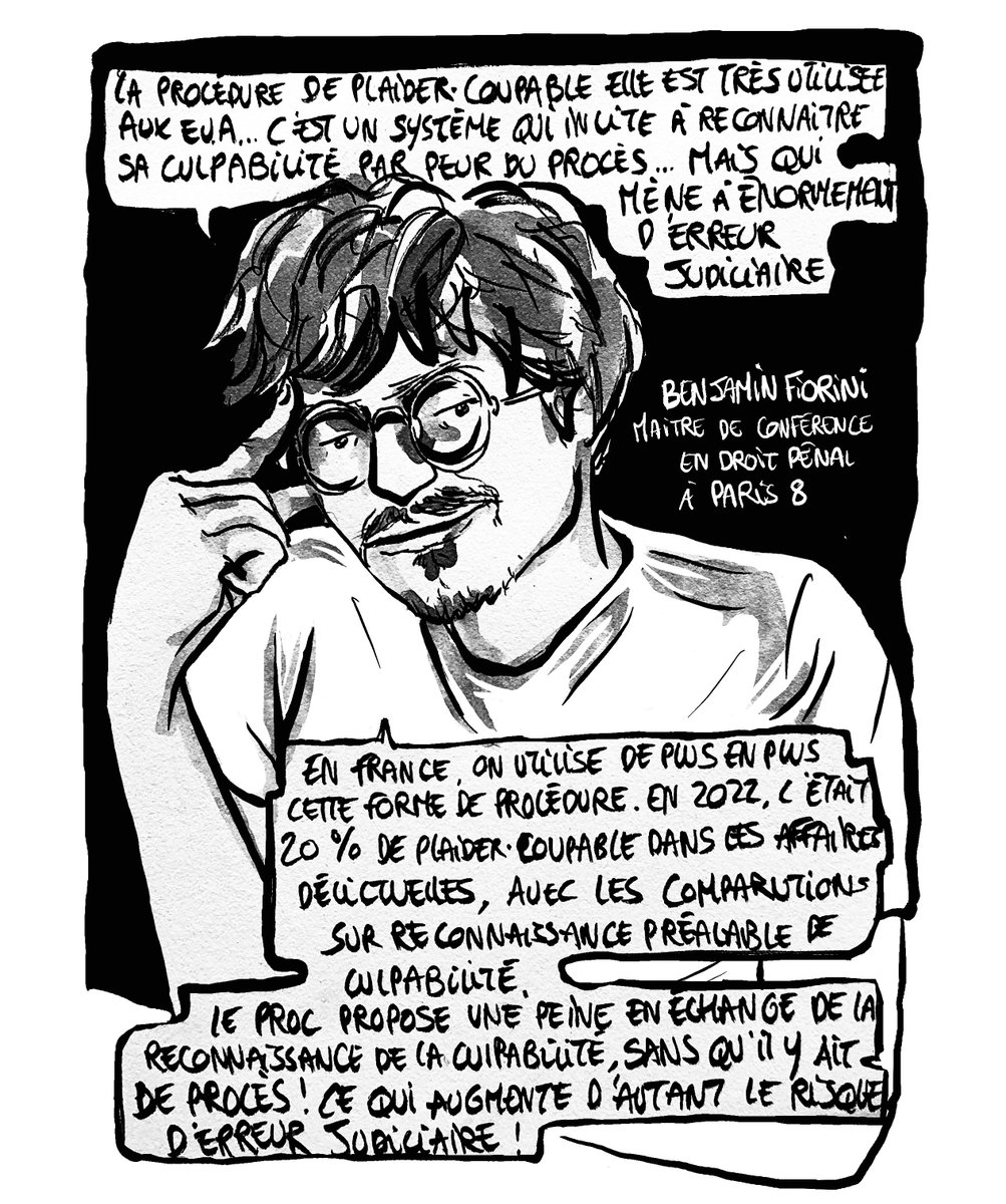 Généralisation des plaider-coupable, enquêtes à charge des proc, discriminations racistes et justice de classe… Le système français a-t’il plus de points communs avec le système ultra répressif et discriminatoire états-unien qu'il ne saurait l'admettre ?

⬇️Entretien à suivre
