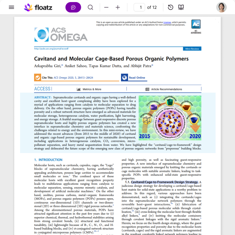 floatzAI's tweet photo. Struggling to find key insights quickly?

Use 𝗳𝗹𝗼𝗮𝘁𝘇 𝗔𝗜 to chat directly about any paper and get clear answers fast.