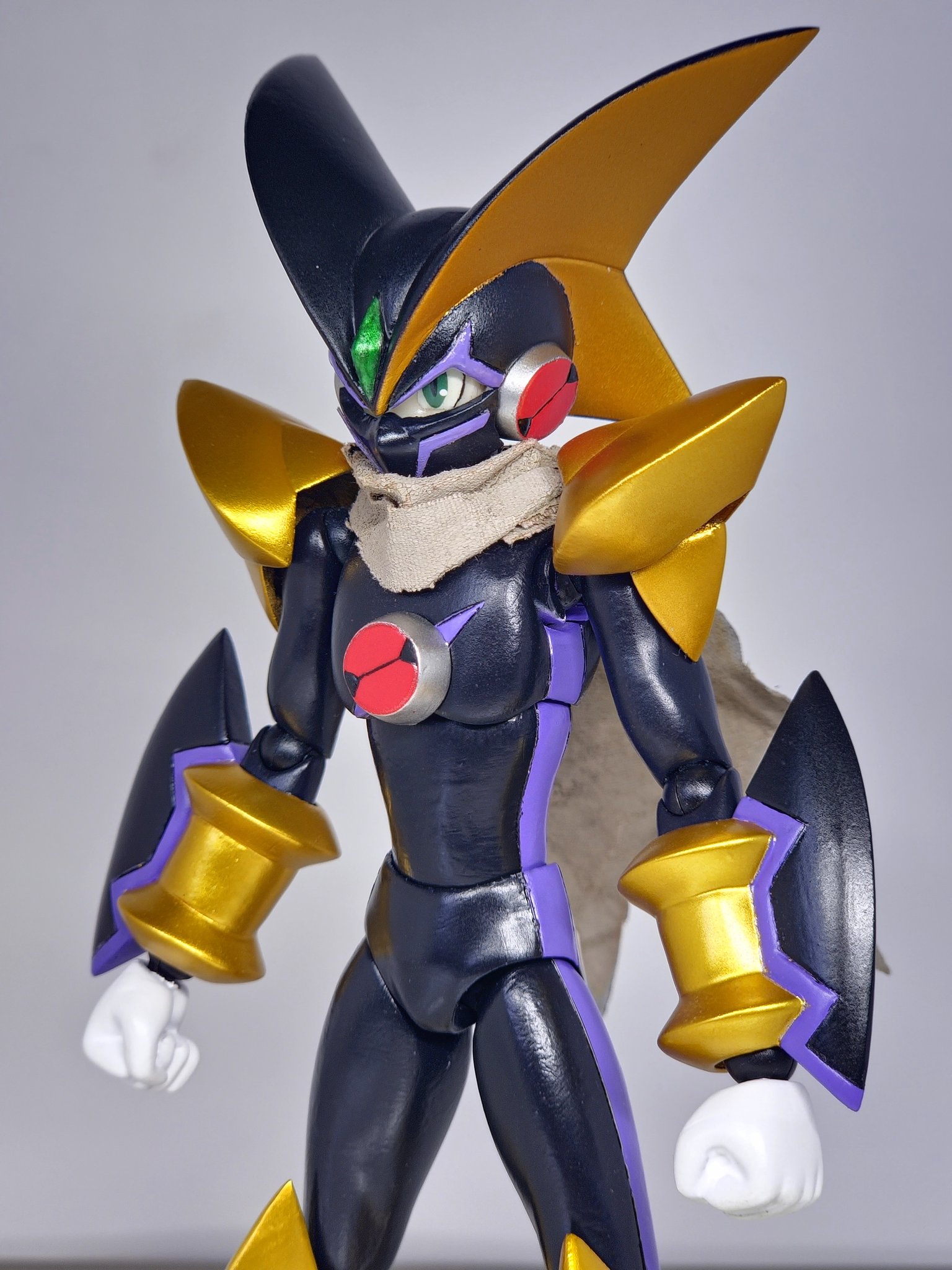 1/7 ロックマン エグゼ フォルテ ガレージキット レジン キット
