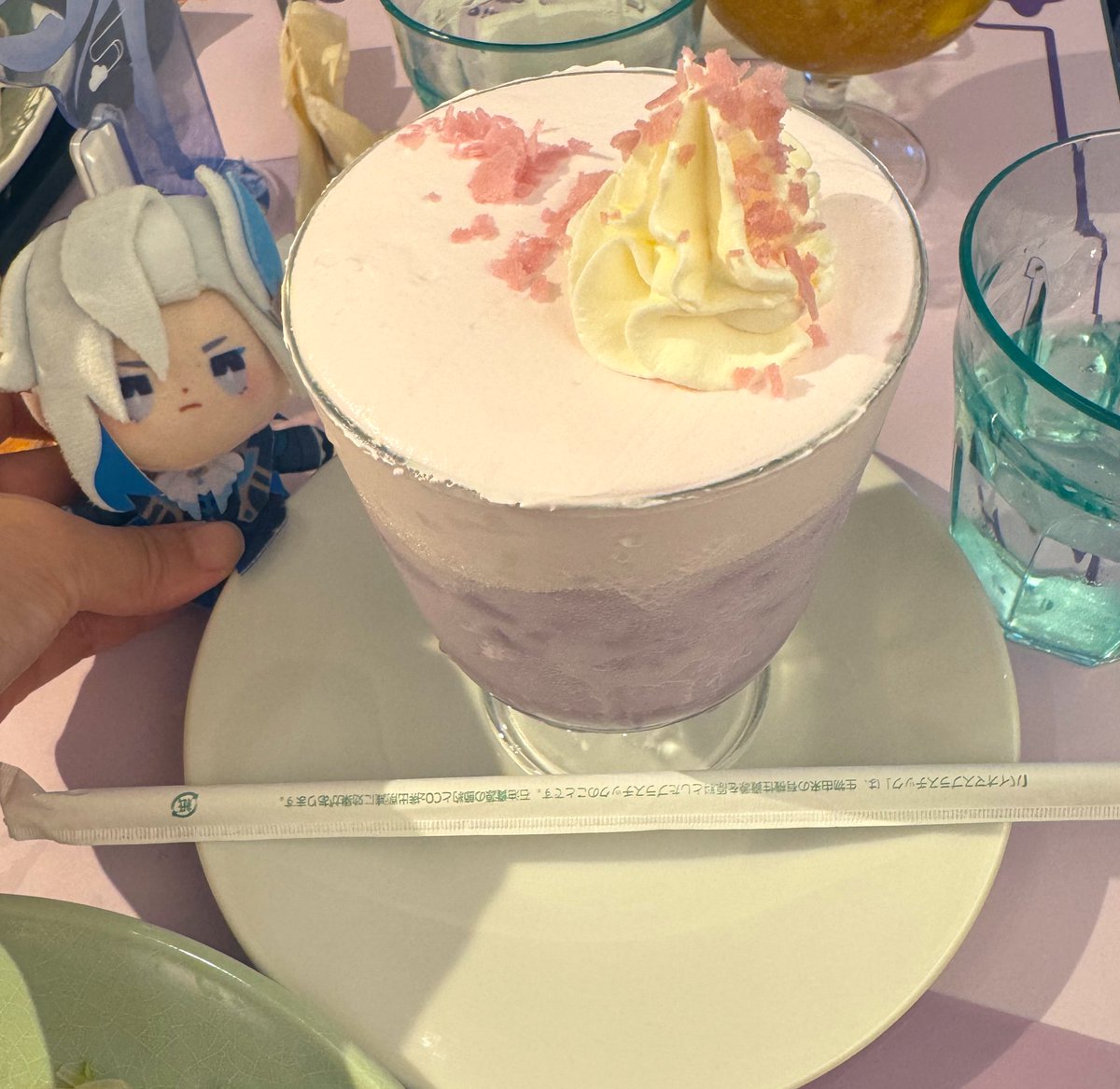 「げんしんくんコラボカフェin稲妻、行ってきました……美味しかったし楽しかったわい」|星野 朋のイラスト