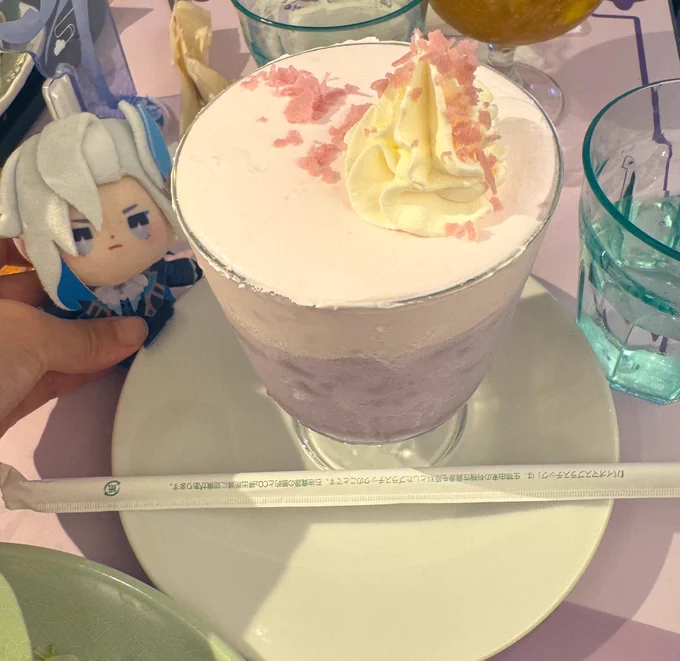 げんしんくんコラボカフェin稲妻、行ってきました……美味しかったし楽しかったわい(お腹いっぱいじゃい)因みに稲妻旅行しに来たヌリもそっと置きィ 