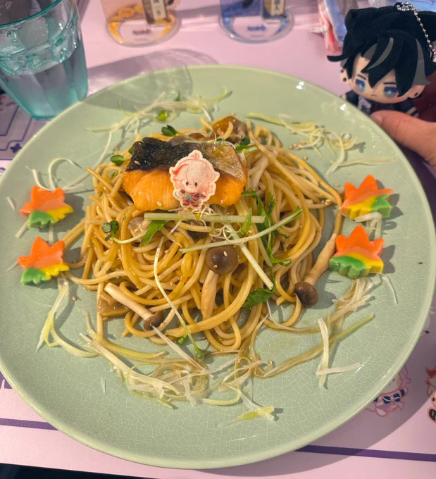 げんしんくんコラボカフェin稲妻、行ってきました……美味しかったし楽しかったわい(お腹いっぱいじゃい)因みに稲妻旅行しに来たヌリもそっと置きィ 