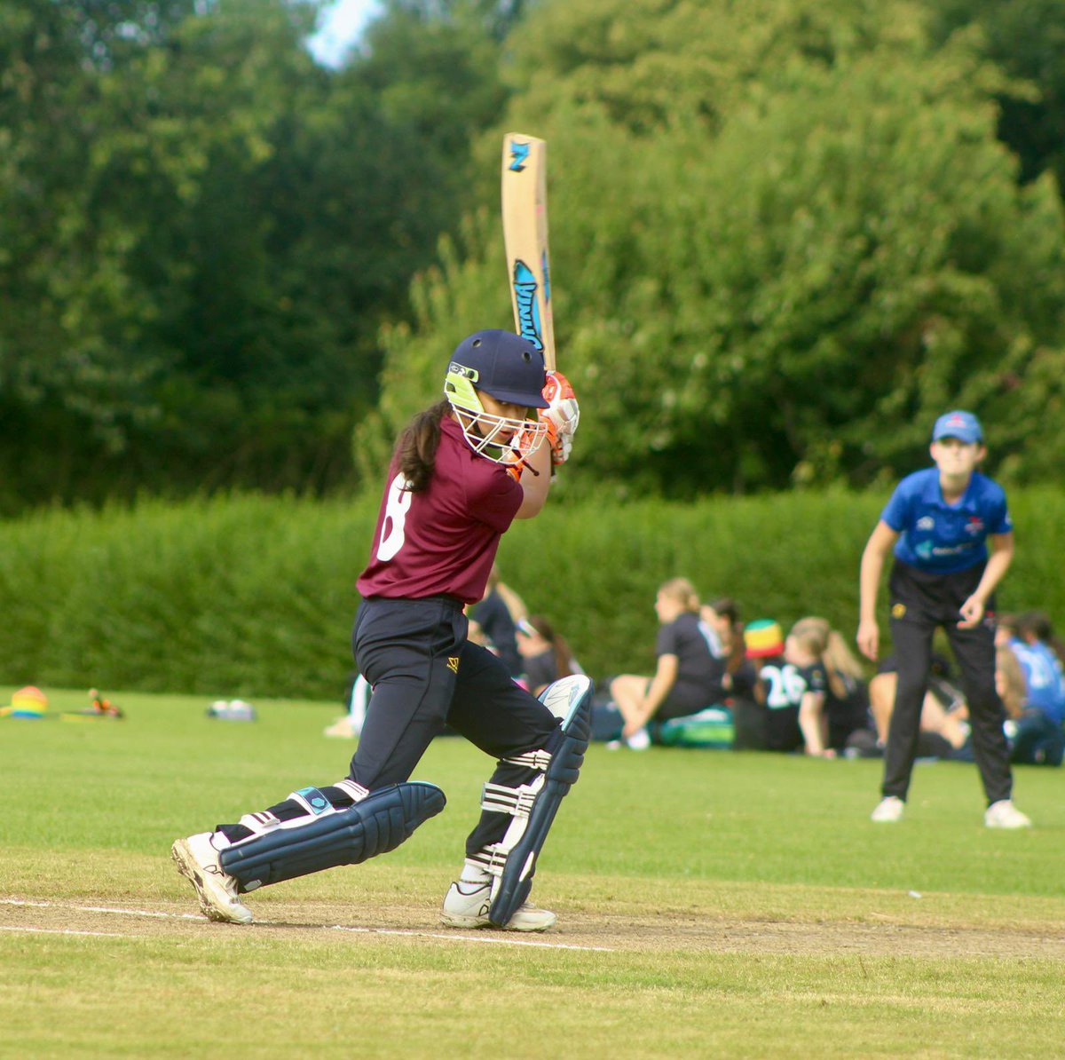 Under 15s in full flow at Aberystwyth festival. <a href="/PentyrchCricket/">Pentyrch Cricket Club 🏏🦃</a> <a href="/lisvanecc/">Lisvane Cricket Club</a> <a href="/cwpathwaye/">@CWPathwayE</a> <a href="/CardiffCC/">Cardiff Cricket Club</a>