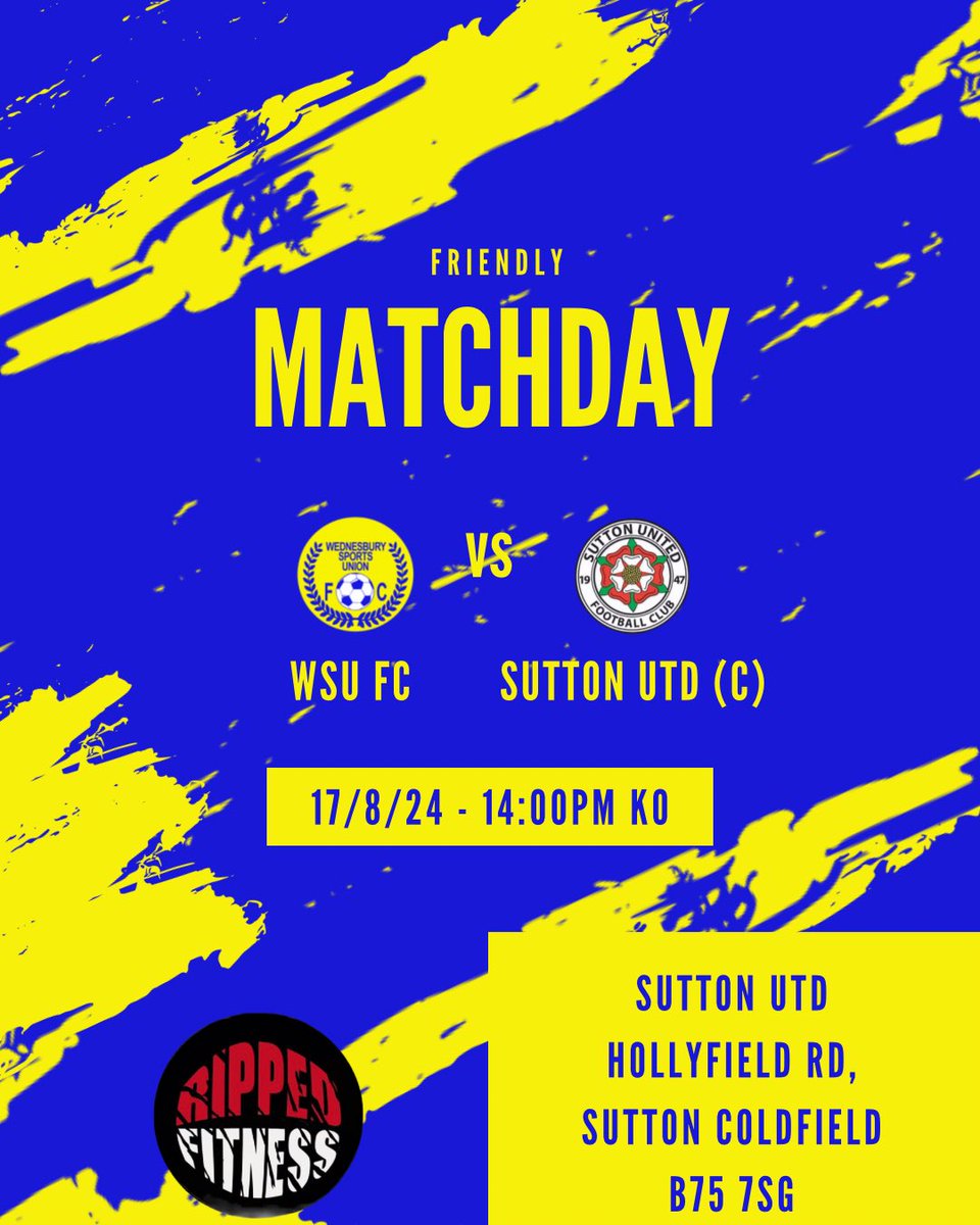 Wednesbury Sports Union FC tweet media