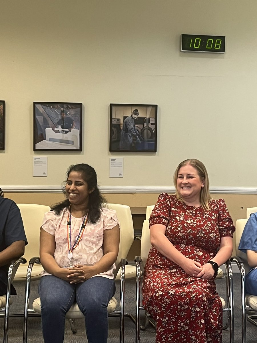 Team Elective Orthopaedics smashing it. So proud of <a href="/evsheehan/">Evelyn Sheehan</a> and Ancy on their <a href="/DAISY4Nurses/">DAISY Foundation</a> nominations. It’s always so beautiful to hear how Imperial Nurses touch the hearts and lives of our patients and their families. 🩷
#NursesActive