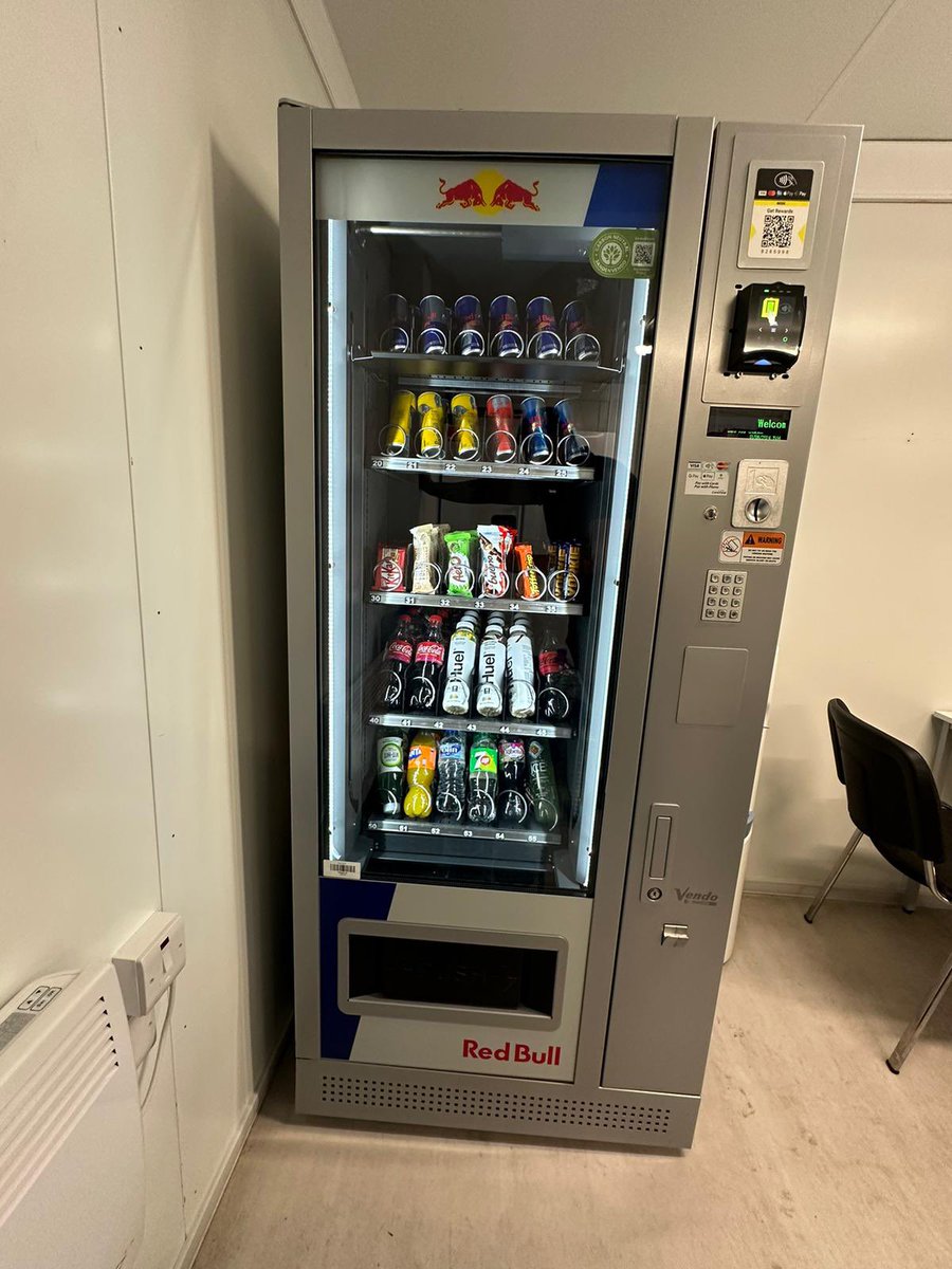 IeVending's tweet image. 🎉 Exciting Update! 🎉
We’re proud to announce the installation of a brand-new vending machine at one of Dublin’s prominent construction sites, managed by the renowned Jones Engineering.

#VendingSolutions #JonesEngineering #Dublin #ConstructionIndustry #TeamSuccess