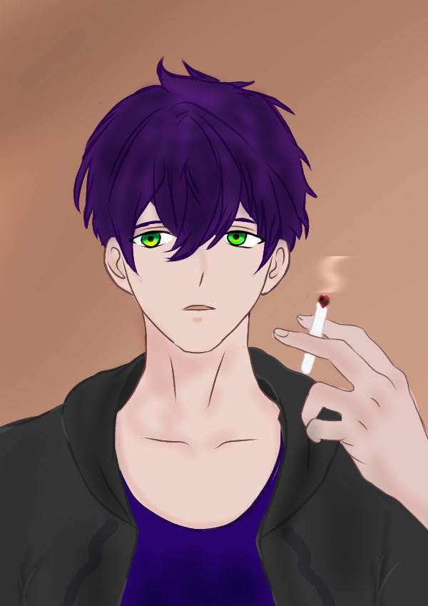 CPCPRODUCTIONS's tweet photo. Anime guy smoking https://t.co/fRmgjdbwqK
