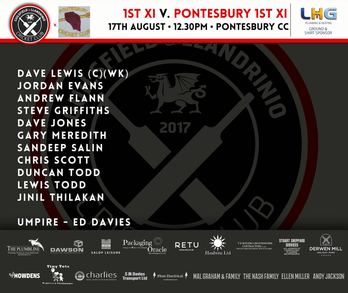 Guilsfield & Llandrinio Cricket Club tweet media