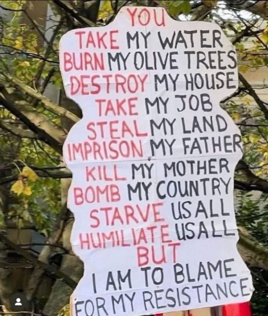 ShaykhSulaiman's tweet photo. PALESTINIANS ARE NOT TO BLAME FOR THEIR RESISTANCE https://t.co/sX8Xj2XJcB