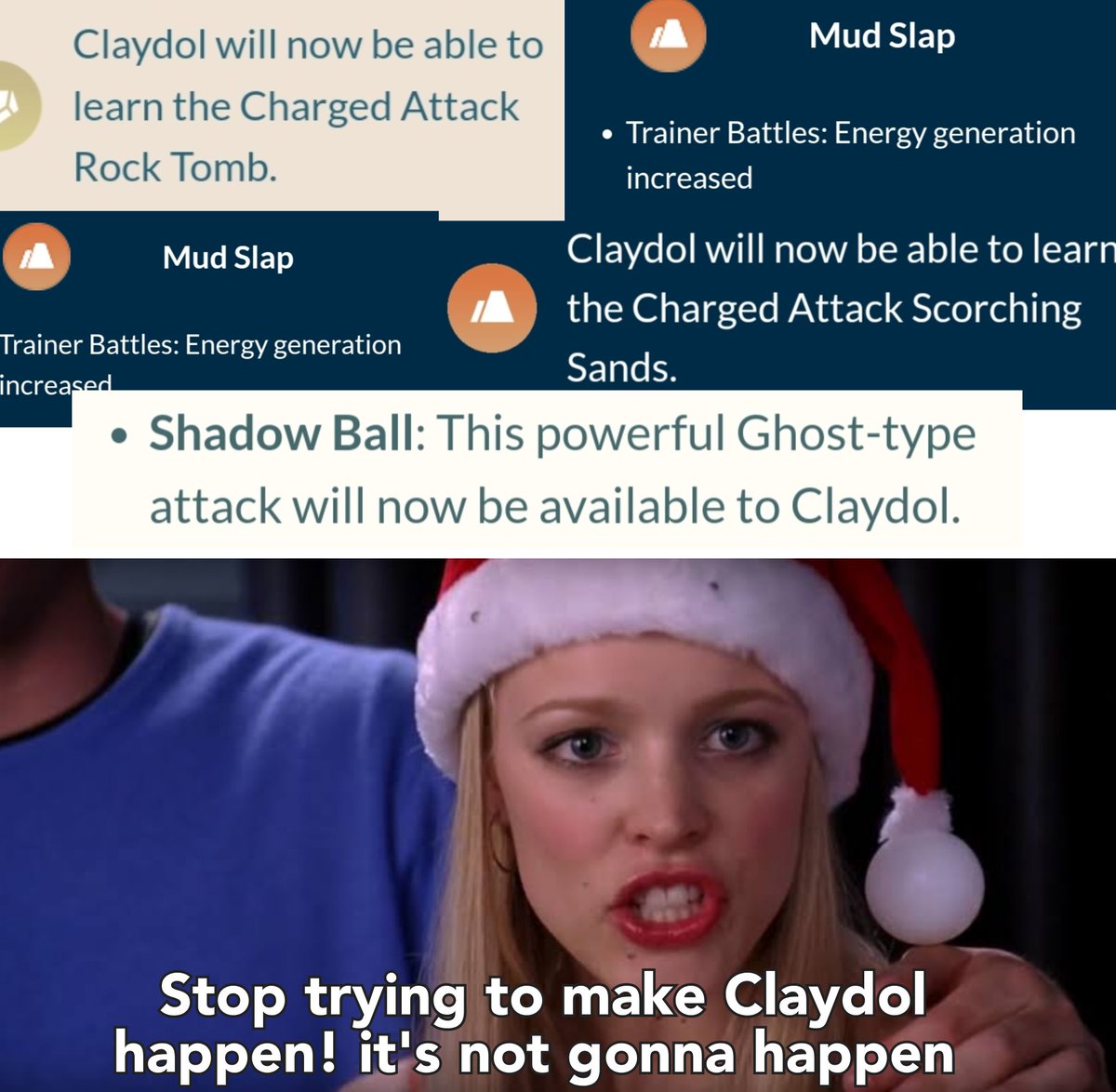 Claydol season trust 
#PokemonGO
