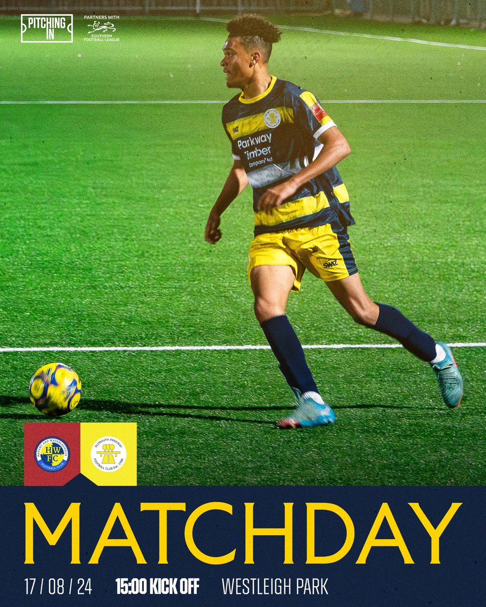 PlymouthPFC's tweet photo. Southern League | 📈 Match day 3
@HWFCOfficial ⚪️ 🆚 🟡
The Hawks drew their first game & are off the back of a 3-0 🆆 in midweek
Positive signs from our first 2 but unable to bag the Pts…we’re out to put that right today
Tough one but we’re up for it 💪
#HAWPAR
#ppfc https://t.co/o03f4yoUAB