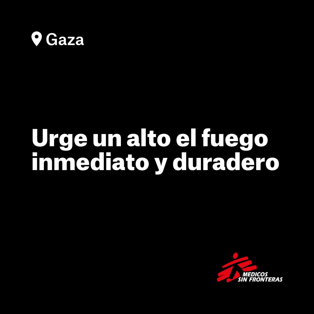 MSF_Espana's tweet photo. 🔴40.000 personas asesinadas.

Más de la mitad de ellos mujeres, niños y niñas. A menudo, familias enteras.

Es insoportable, inimaginable. Es el horror 💔.

Urge un alto el fuego inmediato y duradero.

#GazaBastaYa https://t.co/5Snp4jYFT5