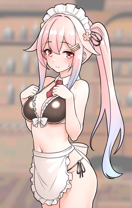 メイドビキニ春雨ちゃん#艦これ 