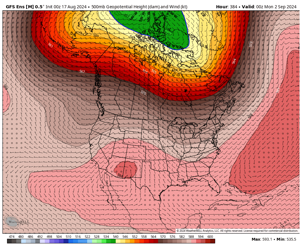 stormchaserjs's tweet photo. A pattern that has brought hurricanes to SNE https://t.co/6Tnk1JhM3M