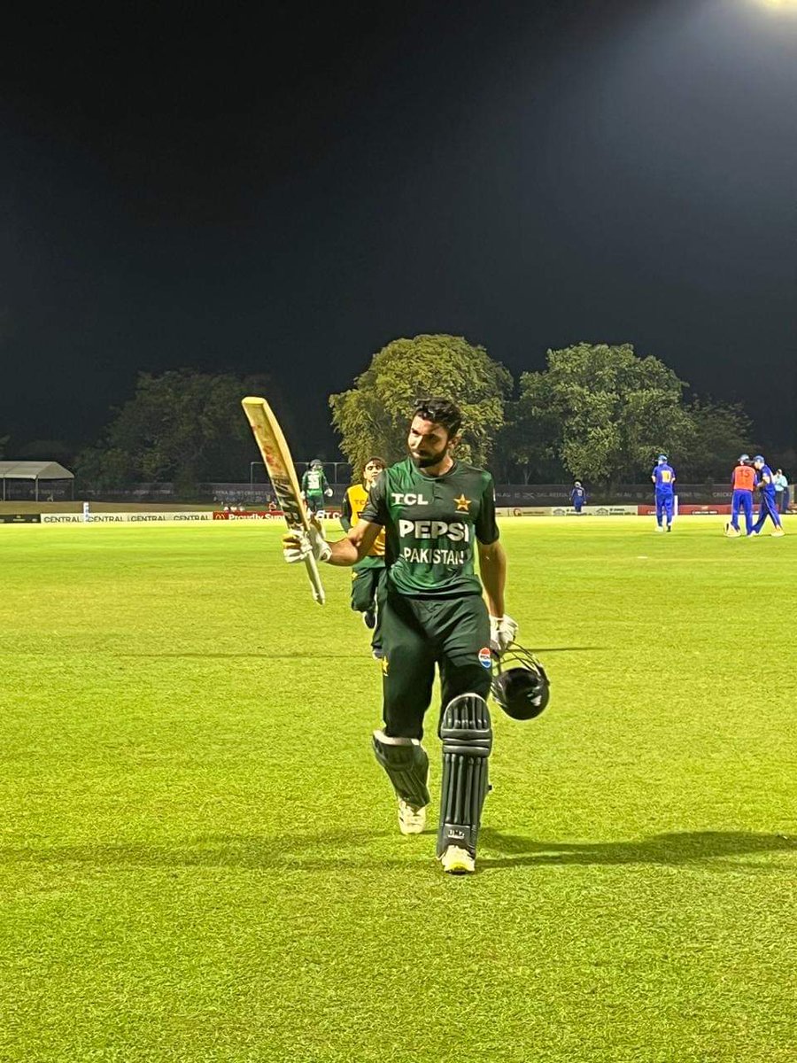 hilal_sher's tweet photo. INNING BREAK!
Irfan Khan dazzles with a century. What a special knock from him
PAK 🇵🇰 Shaheens 202/6
Over's 20.0
Australian Capital Territory Vs Pakistan Shaheens
#livecricketupdate #Pakistan #Australia #irfankhanniazi https://t.co/EKVfMoR1uD