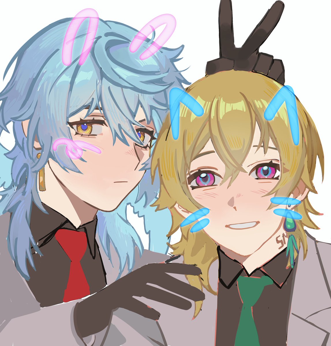 🐥💙🐇

#Avenday #Sunturine #SundayHSR #Aventurine