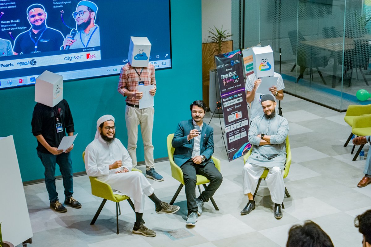 CodeAshing's tweet image. 🎤 Thrilled to represent @aws at Azure Fest hosted by Microsoft Learn Student Community - DHA Suffa University! Thanks to Kiran Amin Panjwani for the invite.

#AWS #AzureFest #MLSA #CloudComputing #TechCommunity #Innovation #AWSspeaker