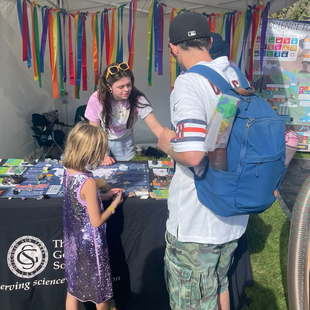 The Geological Society (@geolsoc) on Twitter photo We’re having an absolute blast at <a href="/GreenManFest/">Green Man</a>, sparking curiosity and excitement as we chat all things minerals! 🌿💎 If you’re here, don’t miss out—swing by Einstein’s Garden and join the fun! 🌟 #GreenManFestival We’re having an absolute blast at <a href="/GreenManFest/">Green Man</a>, sparking curiosity and excitement as we chat all things minerals! 🌿💎 If you’re here, don’t miss out—swing by Einstein’s Garden and join the fun! 🌟 #GreenManFestival