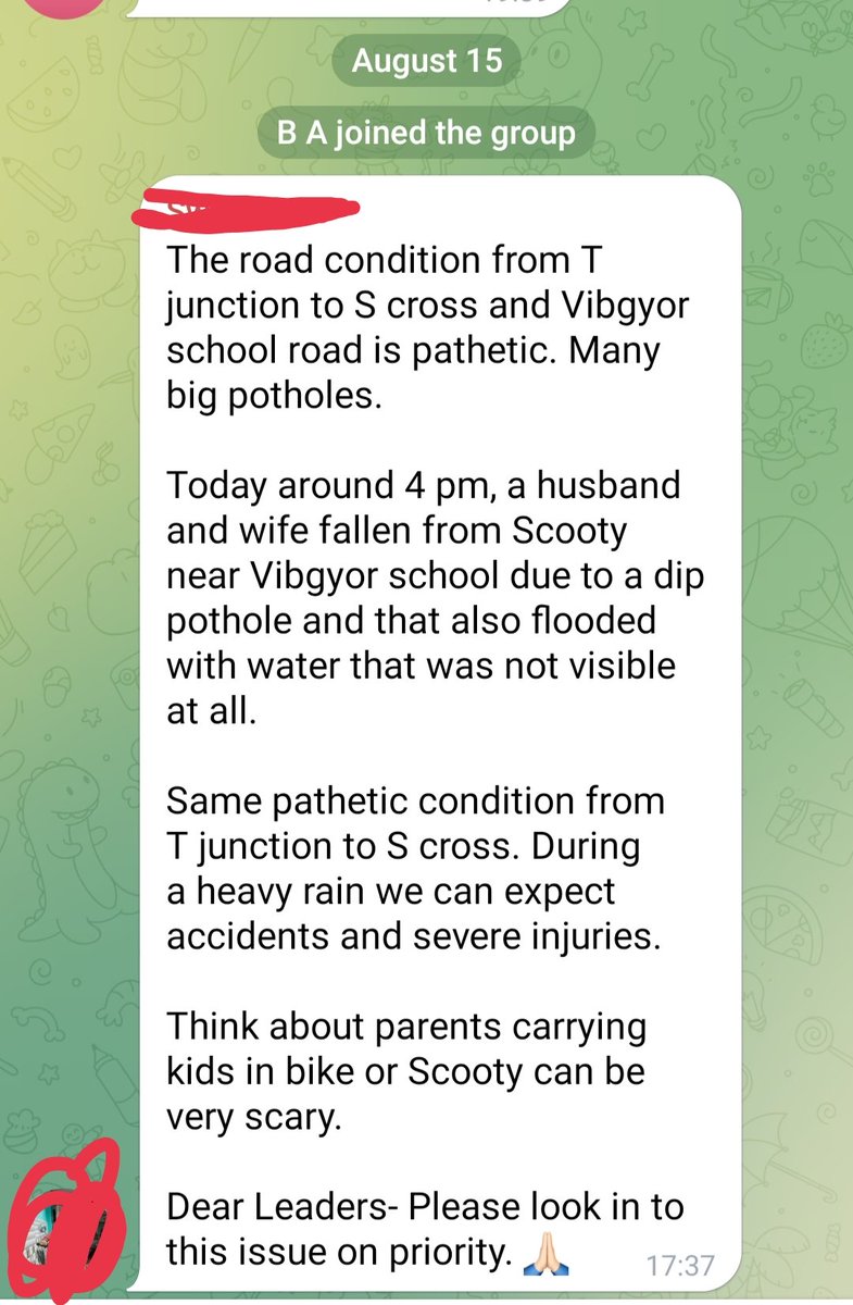 BalagereConnect's tweet photo. Vibgyour Road condition, big potholes are life threatening , @Bbmpcares
@BBMPCOMM  your attention is must to avoid any mishap. @MALimbavali  if no funds why don't you raise in right platforms ? @DKShivakumar  #IThub definitely deserves better. https://t.co/53FNxdyCjE
