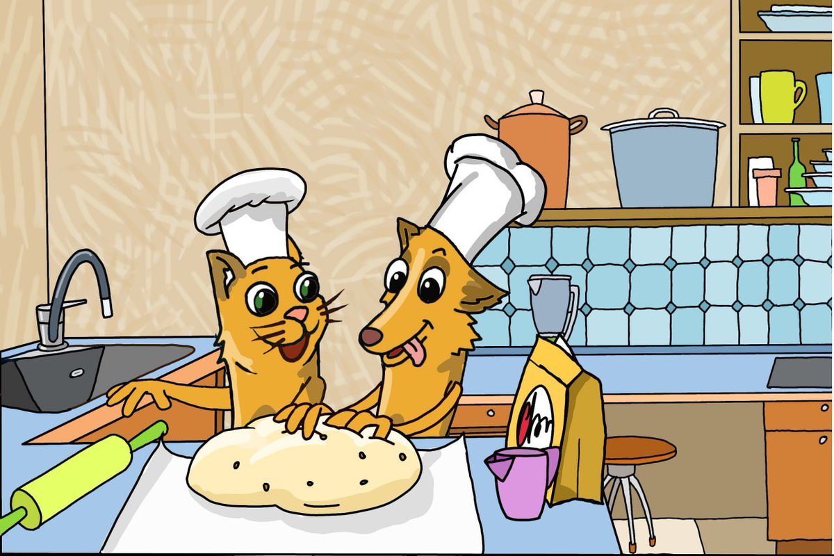 Baking up something sweet

$CATDOG