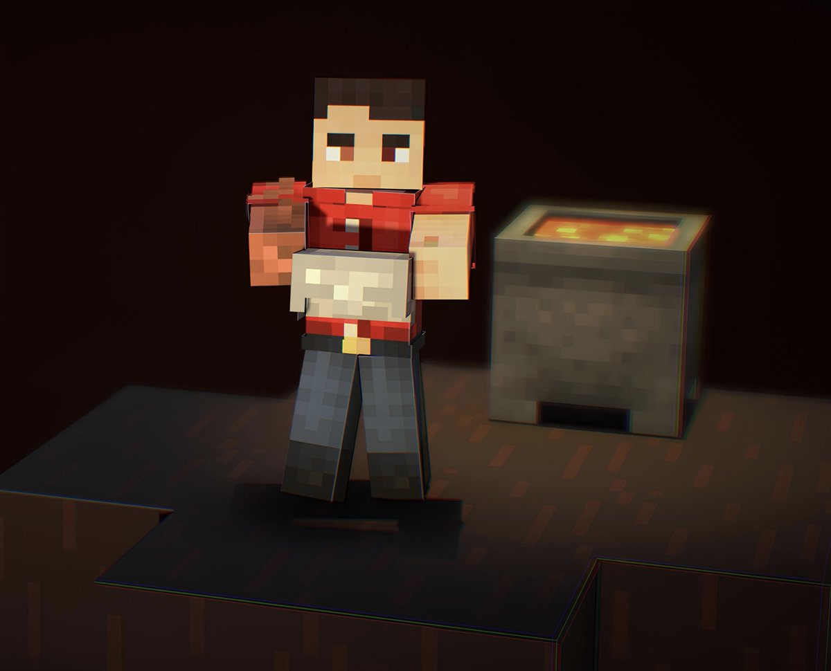 Coppersmit39650's tweet image. Made amazing render of myself ;)
#Minecraft #Blockbench #NomadSculpt