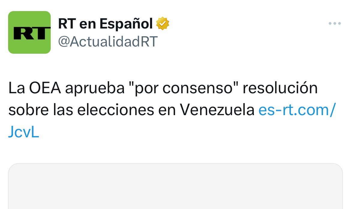 En un acto grosero de injerencia en asuntos que no le competen, el Consejo Permanente de la OEA pretende entrometerse en el proceso electoral venezolano. Ese es un tema que debe ser resueltos exclusivamente por los venezolanos. Condenamos este hecho y reiteramos nuestra exigencia