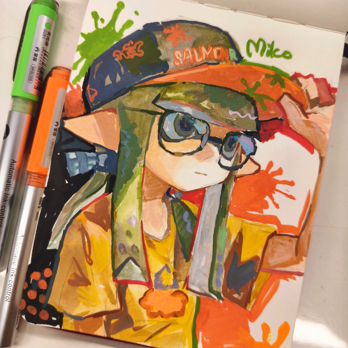 MegaMiko's tweet photo. 💚🧡 https://t.co/A5NItZOni7