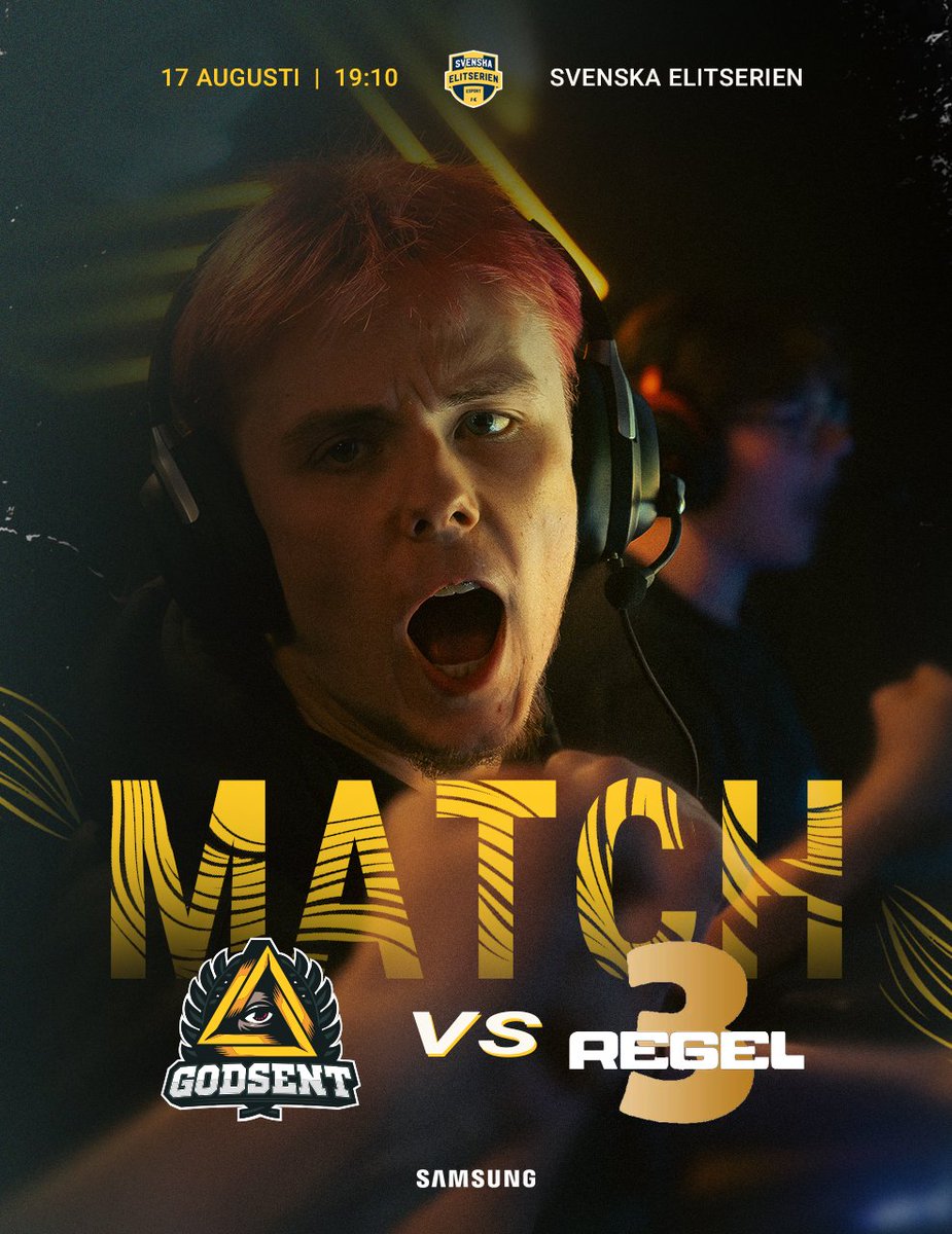 YOUNG GODS 🇸🇪 (@godsent_yg) on Twitter photo We have arrived, you're welcome <a href="/SECSGO/">Svenska Elitserien CS2</a>☝🏻👁️
19.10 BO3
Vs #regel3
Stream is linked below⤵️ We have arrived, you're welcome <a href="/SECSGO/">Svenska Elitserien CS2</a>☝🏻👁️
19.10 BO3
Vs #regel3
Stream is linked below⤵️