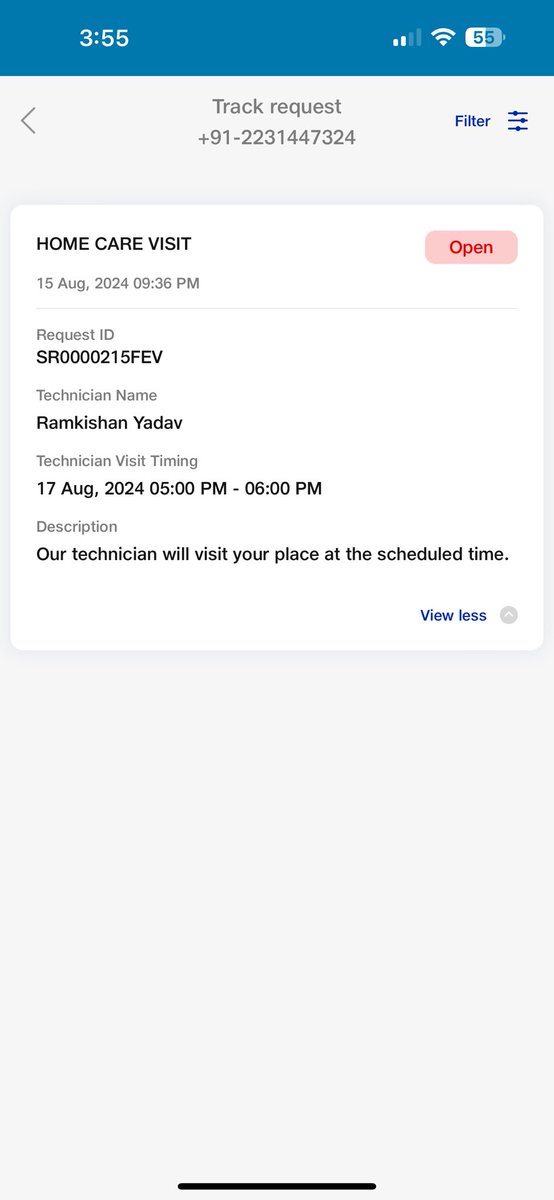 vasup1805's tweet photo. @RIL_Updates Till date the issue has not been resolved. Since last 3 days your customer support executives are only rescheduling the visit and not giving any resolution.... attached pics for your reference. Do you have 100 mbps bandwidth or you don’t have? https://t.co/HPwFlLtxPL