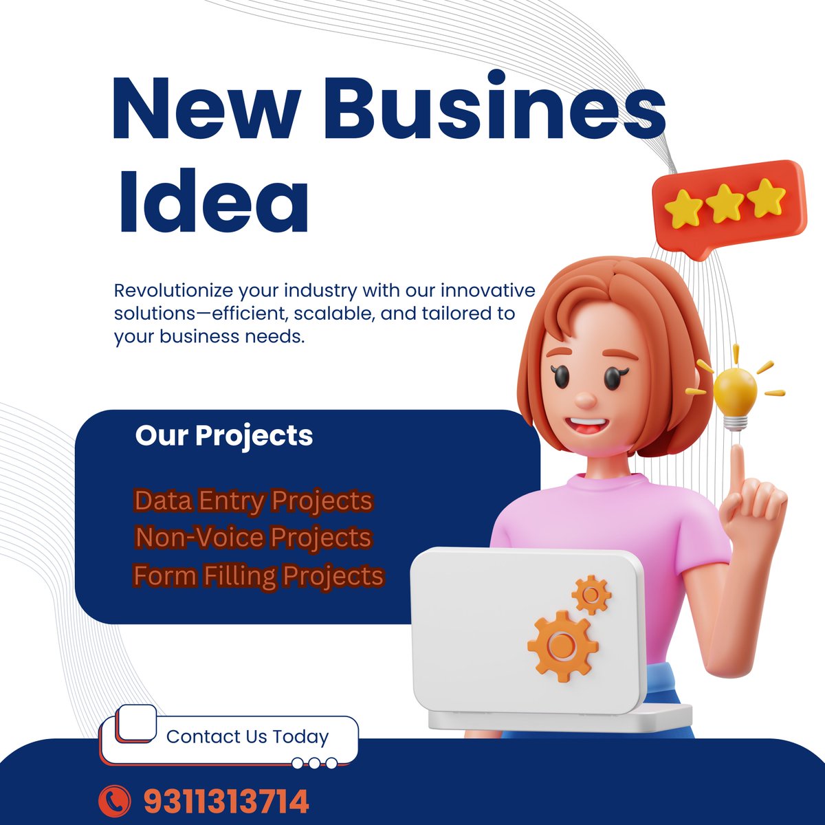 Kunal92006's tweet image. Transform your business with innovative BPO projects—streamline operations, boost efficiency, and unlock growth opportunities with us.
Call us: 9311313714
#bpobusiness #OutsourceSuccess #bpoprojects #bposolutions #bposervices #newbusinessidea #BusinessStrategy