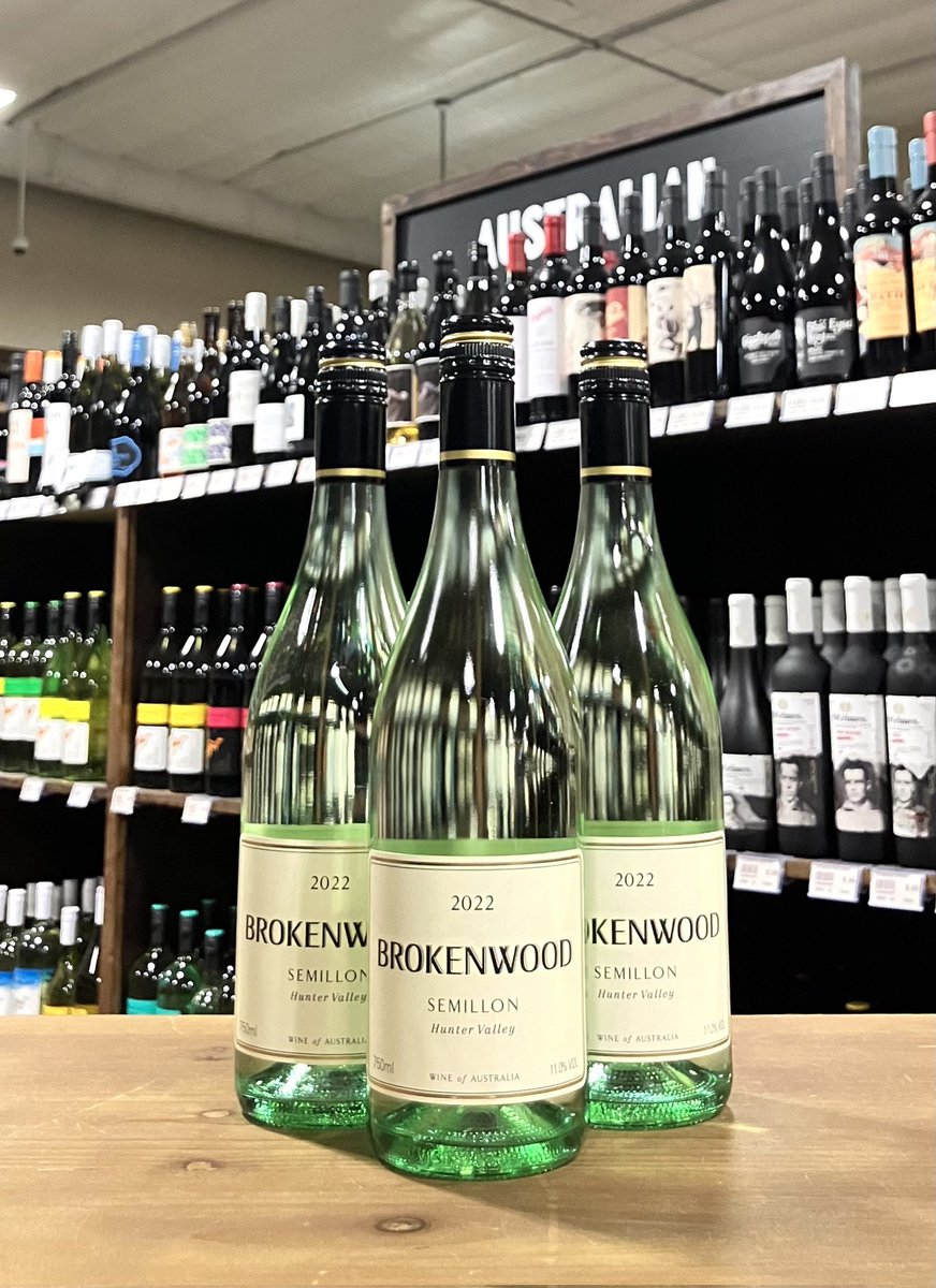 <a href="/Brokenwood/">BROKENWOOD WINES</a>
2022 Hunter Valley semillon 
In Hunter Valley, chilly winds off the South Pacific lower temperatures in Hunter Valley, allowing Semillon grapes to retain their vibrancy and zip. While the region has been under vine since the early 19th century, it wasn’t until the