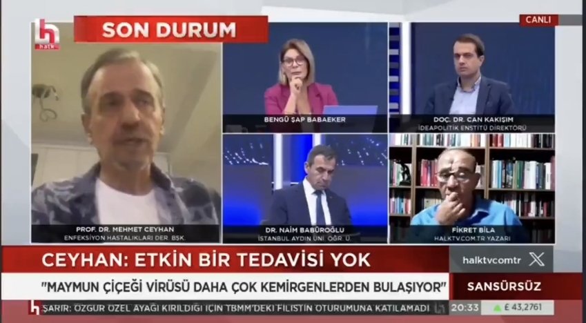 Halk tv kimin güdümünde.  Bu adam kadar haysiyetsizi yokken bunu ekranlara niye çıkarır. Kovud fiyaskosu sonrası yeni pandemi hareketlerinin destekçisi olmaya mı adaylar ilim bilim ayağına insanlara eziyet yapılamaz. Kınıyorum