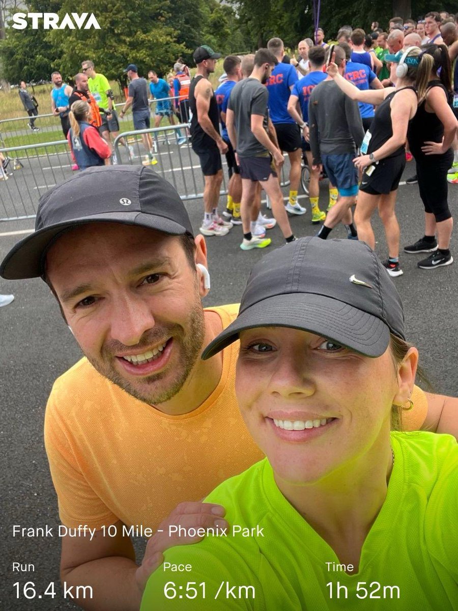 Deirdre O'Connor RNutr MPHN (@deedeeoconnor) on Twitter photo Great to get the Frank Duffy 10 Mile under our belts this morning! Phoenix Park didn’t disappoint. Onto the next!<a href="/dublinmarathon/">Irish Life Dublin Marathon</a>
strava.app.link/YxEPO6vv8Lb Great to get the Frank Duffy 10 Mile under our belts this morning! Phoenix Park didn’t disappoint. Onto the next!<a href="/dublinmarathon/">Irish Life Dublin Marathon</a>
strava.app.link/YxEPO6vv8Lb