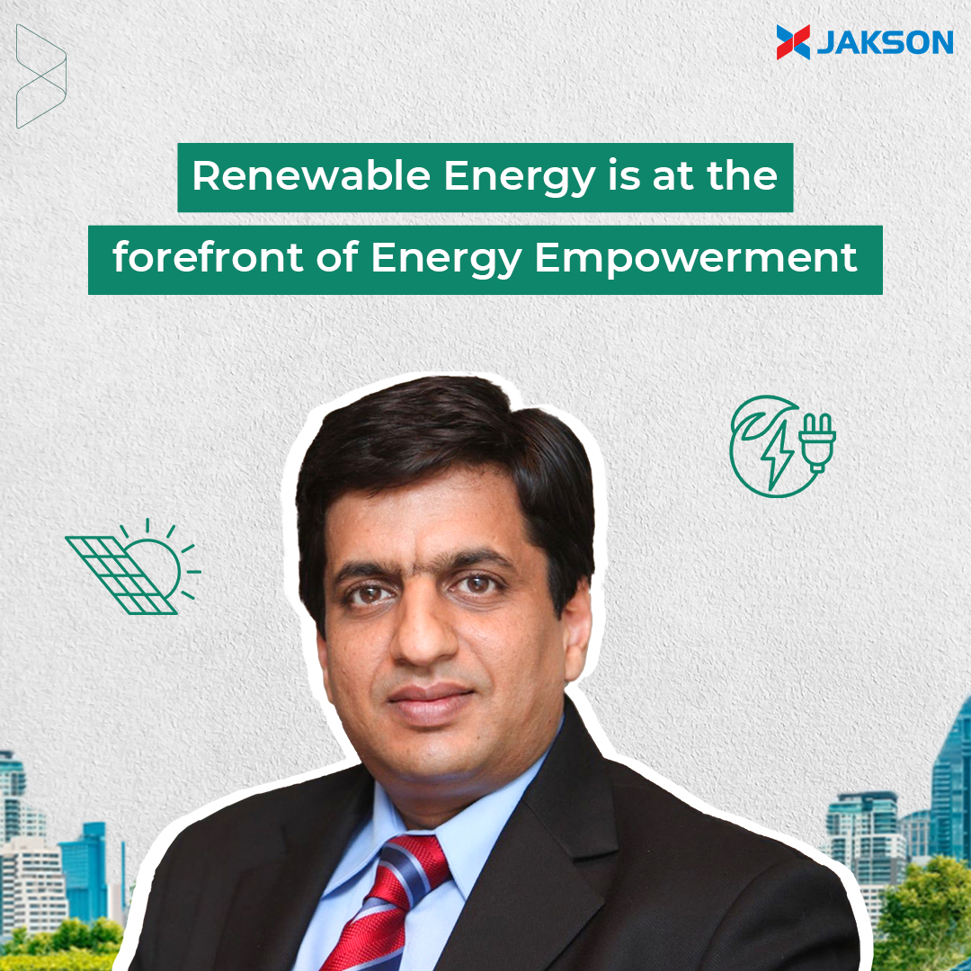 JaksonGroup's tweet photo. Mr. Sundeep Gupta observes the profound impact of the #Budget2024 initiative on Jakson Solar's commitment to driving a revolution that improves energy access across India.
#Jakson #JaksonGroup #TeamTalks https://t.co/DQQf1vaQq4
