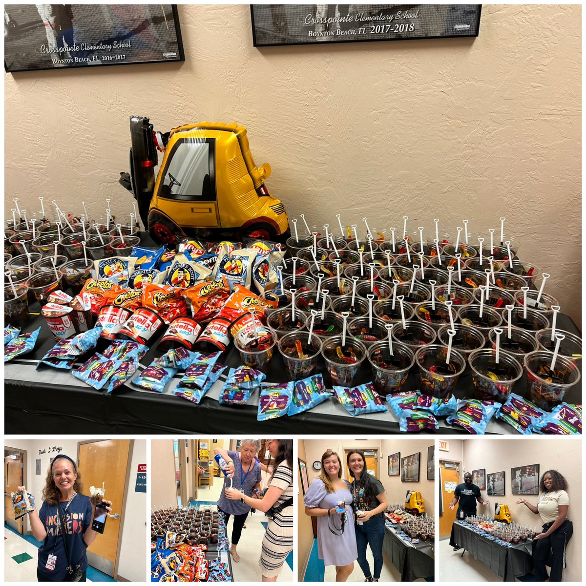 Dr. Valerie Valcourt (@leadingvictory) on Twitter photo I made it yall! Because of an incredible team, I thrived my 1st week as Principal🙏🏾 So excited about the great things happening <a href="/CrosspointeES/">Crosspointe Elementary</a> Our top priority is building relationships w/our Explorers so that they feel safe & loved 🫶🏾 Ending the week w/treats for the best STAFF! I made it yall! Because of an incredible team, I thrived my 1st week as Principal🙏🏾 So excited about the great things happening <a href="/CrosspointeES/">Crosspointe Elementary</a> Our top priority is building relationships w/our Explorers so that they feel safe & loved 🫶🏾 Ending the week w/treats for the best STAFF!