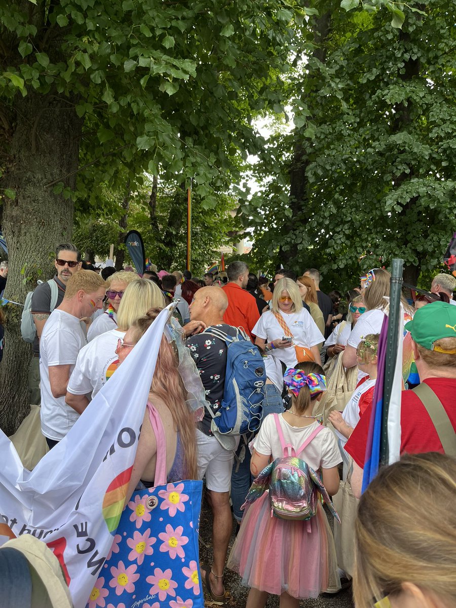 Getting ready for the 2024 Chester Pride parade <a href="/cwpnhs/">Cheshire and Wirral Partnership NHS FT</a> <a href="/mymindfeed/">CWP MyMind</a> <a href="/TimWelchCWP/">Tim Welch</a> 🌈