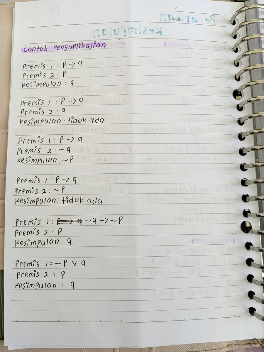 ⋆.˚ catatan utbk snbt 💭🎀 ⭑.ᐟ
subtest : pu 
materi : penarikan kesimpulan 
────୨ৎ────
#studytwt #ambisverse #studyspo