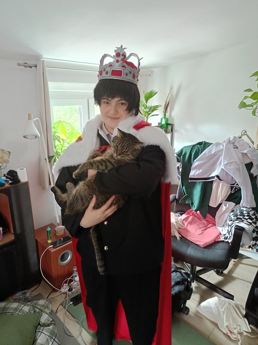 laviachan's tweet photo. kyou kara maou cosplay? in 2024????
#kkm #maruma #kyoukaramaou #kyokaramaoh #kyoukaramaoh #今日からマ王 #まるマ https://t.co/xVYMqHGFr4
