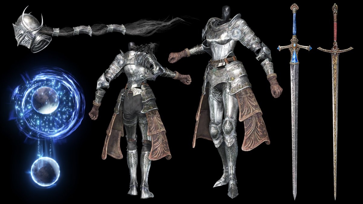 Rellana, Twin Moon Knight 双月の騎士、レラーナ #ELDENRING