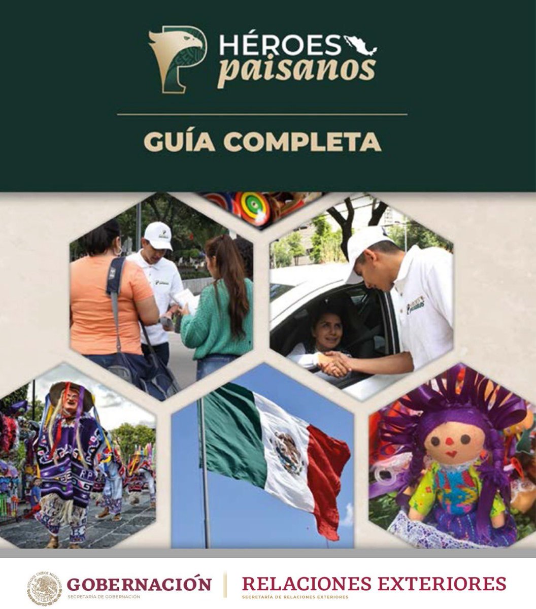 Consulado de México en Kansas City (@consulmexkan) on Twitter photo Te invitamos a consultar la Guía del Programa Héroes Paisanos
Operativo Especial #Verano2024 🌞
➕ℹ️👇🏻
bit.ly/GuiaHeroesPais…
<a href="/heroespaisanos/">Héroes Paisanos</a> #heroespaisanos Te invitamos a consultar la Guía del Programa Héroes Paisanos
Operativo Especial #Verano2024 🌞
➕ℹ️👇🏻
bit.ly/GuiaHeroesPais…
<a href="/heroespaisanos/">Héroes Paisanos</a> #heroespaisanos